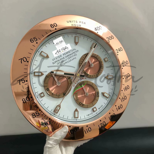 Daytona con Quadrante Bianco e Ghiera in Oro Rosa