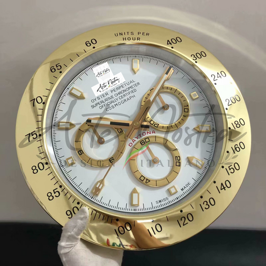 Daytona con Quadrante Bianco e Ghiera in Oro